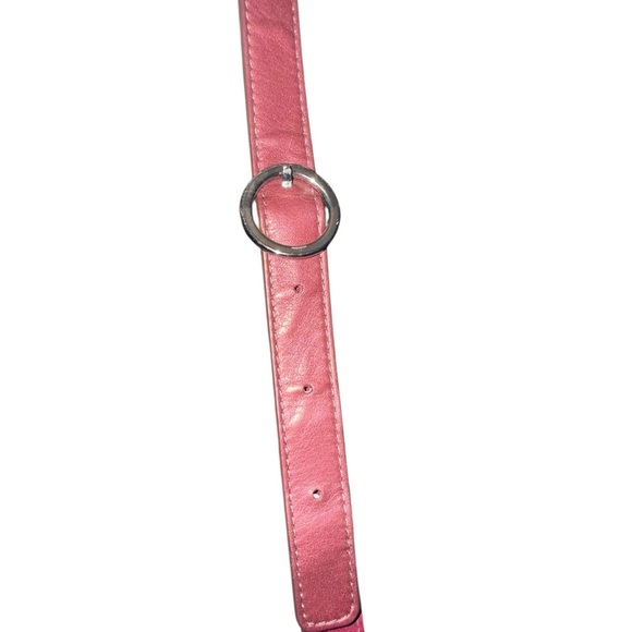 Coach Penelope Optic Art Signature Hippie Plum Crossbody w Metallic Leather Trim - Picture 3 of 10